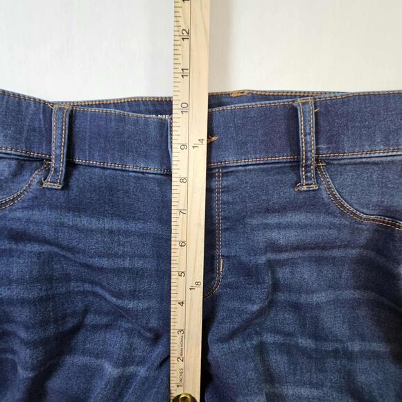 A.N.A a new approach Mid-Rise Jegging Stretch Size 14W Dark Wash Pull On - Picture 7 of 9